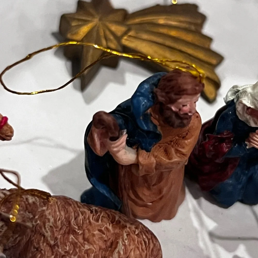 Dillard’s Trimmings Nativity Scene Holiday Figurine Set